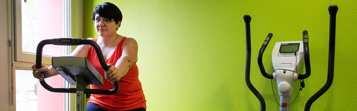 fitness room in Alchimie residence in Villeurbanne near Lyon