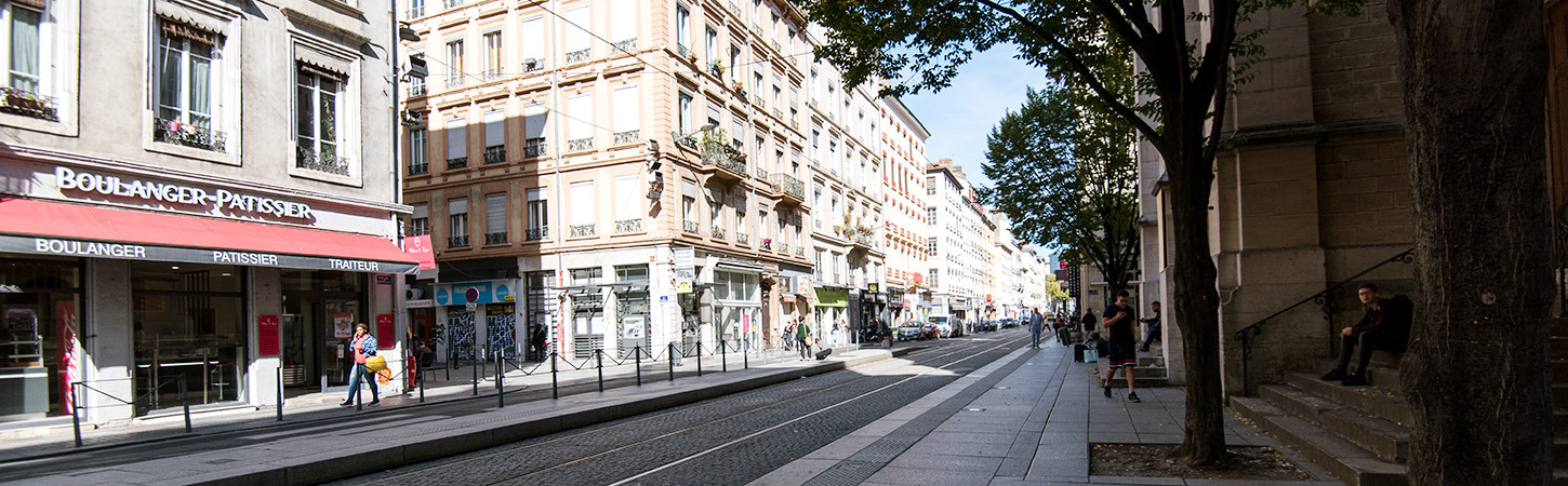 extérieur résidence étudiante Montesquieu Lyon Bellecour