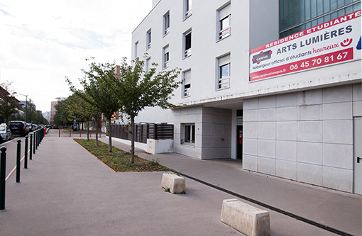 résidence étudiante Arts Lumières Lyon
