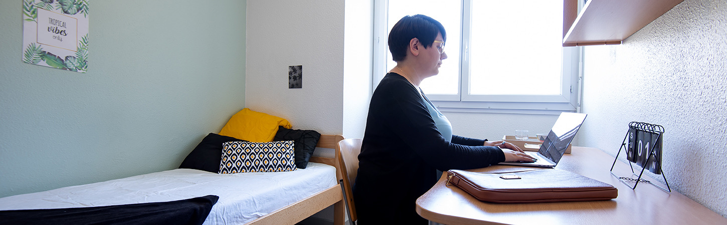 coin bureau studio étudiant résidence Le Galion Ecully